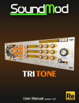tritone`s user manual - Tritone Multiband Waveshaper