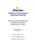 Communications Infrastructure Design Guide v. 5