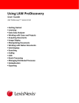 Using LAW PreDiscovery User Guide
