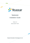 TB200/400 Installation Guide