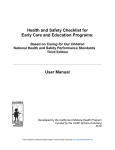 User Manual - California Childcare Health Program