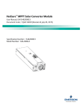 NetSure™ MPPT Solar Converter Module