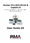 Hunter-Pro 832/8144 & Captain 8 User Guide