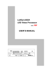 LedSync822A User`s Manual