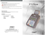 Hypercom T7Plus Installation Guide