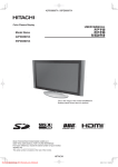 Hitachi L32S02A Tv User Guide Manual Operating Instructions Pdf