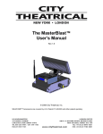 The MasterBlast™ User`s Manual