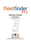 Fleetfinder PT2 User Manual