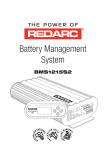 User manual BMS - REDARC Electronics
