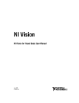NI Vision for Visual Basic User Manual