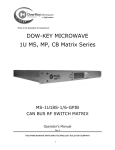 MS-1U18S-1/6-GPIB - Dow-Key