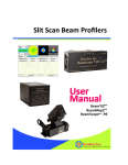Scanning Slit Beam Profiler Manual