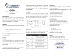 M7260A 10/100/1000M Ethernet Media Converter User`s Manual