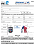 S911 / S911-HC™ User Intake Form