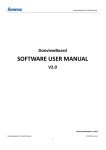 Sonnoc DonviewBoard v2.0 Software User Manual