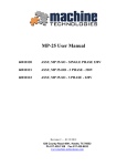 MP-25 User Manual- rev2 (Jan-11)