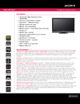 KDL-40V5100 40 BRAVIA® V Series LCD TV - Regal audio