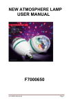USER MANUAL F7000650 - Flash