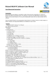 Rickard MLM PC Software User Manual