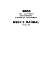 IB950 USER`S MANUAL