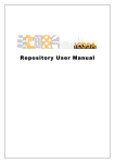 Repository User Manual Repository User Manual