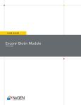 Encore&reg; Biotin Module