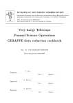 GIRAFFE data reduction cookbook