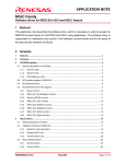 Software driver for M32C/83`s GCI and HDLC feature