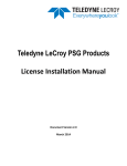 License Installation Manual