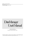 DataManager Version 3.613