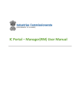 IC Portal &ndash; Manager(RM) User Manual