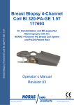 Manual BI 320-PA-GE - Noras MRI products