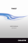 Christie Twist User Manual