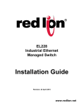 Installation Guide - Red Lion Controls