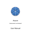 Assure User Manual