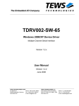 TDRV002-SW-65 - TEWS Support Website in Taiwan
