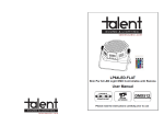 Talent LP64LED-FLAT Slim PAR 64 DMX Light