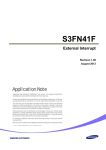 S3FN41F External Interrupt