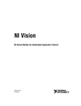 NI Vision Builder for Automated Inspection Tutorial
