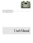 Hi-Q-Antennas DC Controller 2.0 User Manual