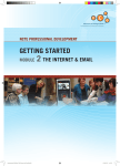 Getting Started Module 2 the Internet and Email