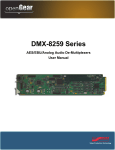 DMX-8259 Series User Manual