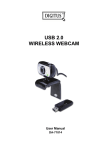 USB 2.0 WIRELESS WEBCAM