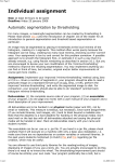 Individual assignment - Webspot Pieter van Ede