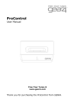 ProControl manual