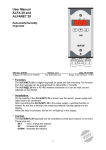 User Manual ALFA 29 and ALFANET 29