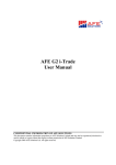 AFE G2 i-Trade User Manual