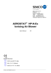 AEROSTAT HP-N-Ex Ionising Air Blower