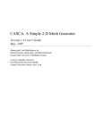 CASCA: A Simple 2-D Mesh Generator