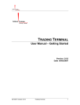 Trading Terminal User Manual